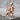 Queen of Spades Card Pendant, rose gold, product photo on stone display