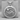 Memento Mori Pisces Pendant, polished silver, front view