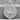 Holy Trinity Orthodox Medallion Pendant, polished, front view