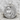 Artemis Goddess Medallion Pendant, polished silver product photo