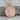Shamrock Saint Patrick Medal Pendant, rose gold, product photo