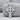 Celtic Cross Interlace Pendant, polished silver, front view