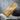 Guilloche Barleycorn Money Clip, gold vermeil, product photo on stone