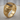 Tiger Eye Rottweiler Ring, gold vermeil product photo