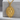 Buddha Mandorla Relief Pendant, gold vermeil finish, product photo