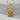 Ganesha Lotus Throne Pendant, gold vermeil, front view product photo
