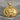Lion of Judah Garnet Pendant, gold vermeil, front product photo