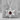 Star of David Garnet Pendant, polished, product photo on stone surface