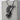 Femur Laurel Crest Pendant, oxidized silver, front view