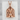 Hourglass Garnet Niche Pendant, rose gold product photo