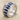 Gothic Arch Wedding Ring, polished silver, product photo