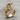 Dachshund Tail Wrap Ring, gold vermeil finish product photo