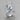 Corgi Resting Paws Ring, product photo, polished silver