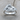 Wolf Cub Embrace Ring, polished silver, product photo