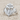 Lily Guard Wedding Ring, polished, front view