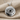 Tattoo Eye Amulet Pendant, polished silver, product photo
