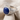 Baroque Lapis Signet Ring, polished silver, angled product view