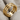 Three Row Open Arc Ring, gold vermeil, angled product photo