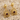 Garnet Rose Window Drop Earring in gold vermeil, front product view