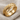 Two row cable ring in gold vermeil, front view