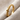 Twisted Rope X Ring, gold vermeil, front view product photo