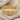 Duo Strand X Ring, gold vermeil, front product view