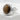 Kitsune Tiger Eye Ring, polished silver, angled studio view