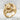 Kitsune Spiral Tail Ring, gold vermeil finish, product photo