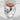 Kabuto Carnelian Shoulder Ring, polished silver product view