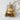 Hoshi Kabuto Crest Pendant, gold vermeil, front product photo