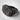 Meteorite Signet Ring, black rhodium, product view