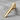 Stepped Rail Tie Clip Accessory, gold vermeil, angled product photo