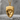 Harbor Shield Pendant in gold vermeil, front studio view
