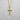14K gold vermeil silver hammered cross pendant with rustic texture on grey background