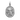 Close-up of 925 sterling silver Jesus pendant featuring detailed Christ face and halo on charcoal background