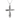 925 sterling silver ribbon cross pendant with pave set stones on white background