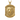 14K gold vermeil bear pendant with detailed fur texture on dark wood background