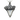 Front view of 925 sterling silver shark tooth pendant with ornate filigree root cap on black wood background