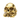 Trooper Skull Ring, front view on white background