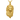 Gold vermeil on 925 sterling silver lion pendant featuring detailed mane on dark wood background
