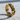 Studded Braided Band Ring, gold vermeil, product view on textured surface