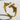 Double Hammerhead Shark Bypass Ring, gold vermeil, angled view on white surface