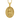 14K gold vermeil Saint Barbara pendant with detailed high-relief carving displayed on a clean white background