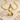 Swan Letter S Pendant, gold vermeil, product view on sand