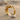 Pave Gemstone Dolphin Ring, gold vermeil, product photo on sand