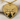 Angel Heart Pendant, gold vermeil finish on neutral fabric