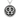 Double venus pendant, front view on white background
