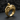 Striking 14K gold vermeil prisoner sculpture ring displayed on dark stone highlighting the intense emotional face details.