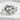 Infinity Heart Knot Ring, polished silver, front view