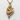Intricate metalwork on sterling silver mermaid pearl pendant highlighting the mythical siren and sea design